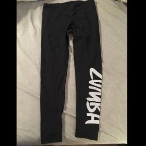 Zumba Fitness Black Leggings *NWOT*